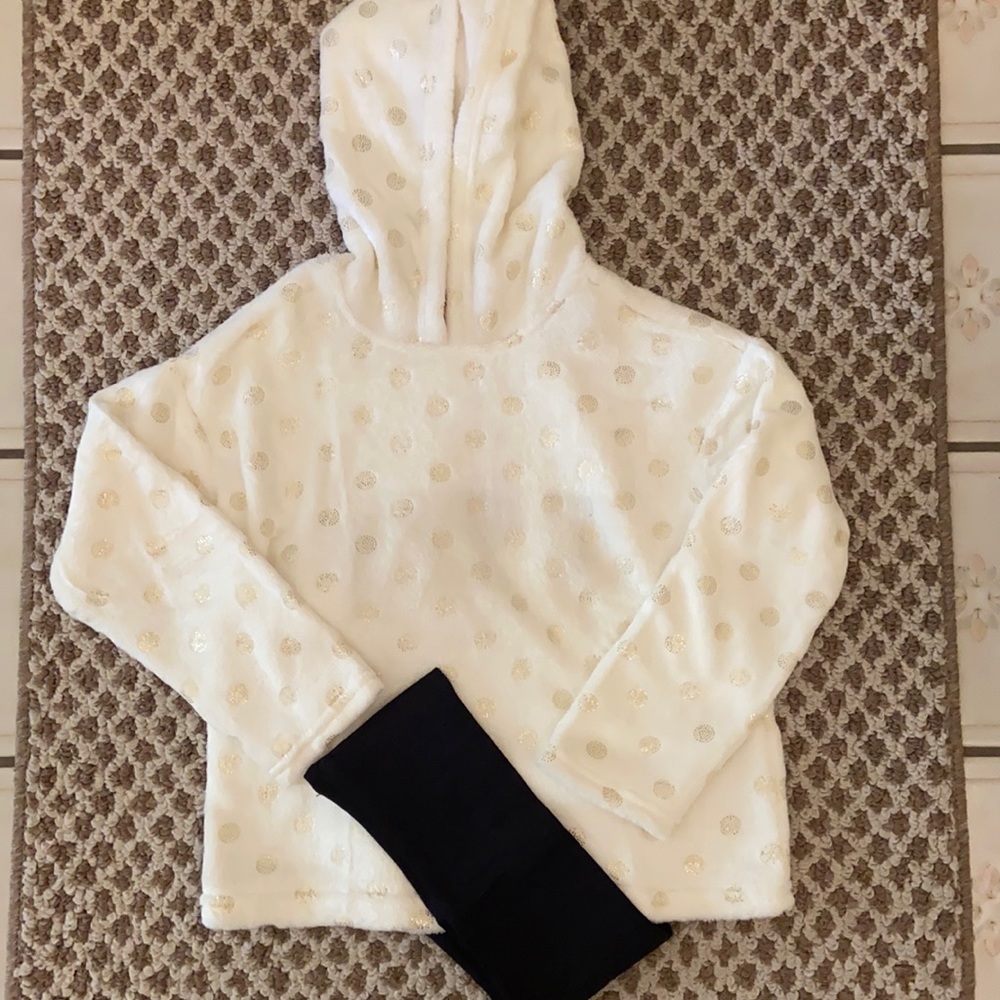 BCBG Plush Hoodie and Leggings